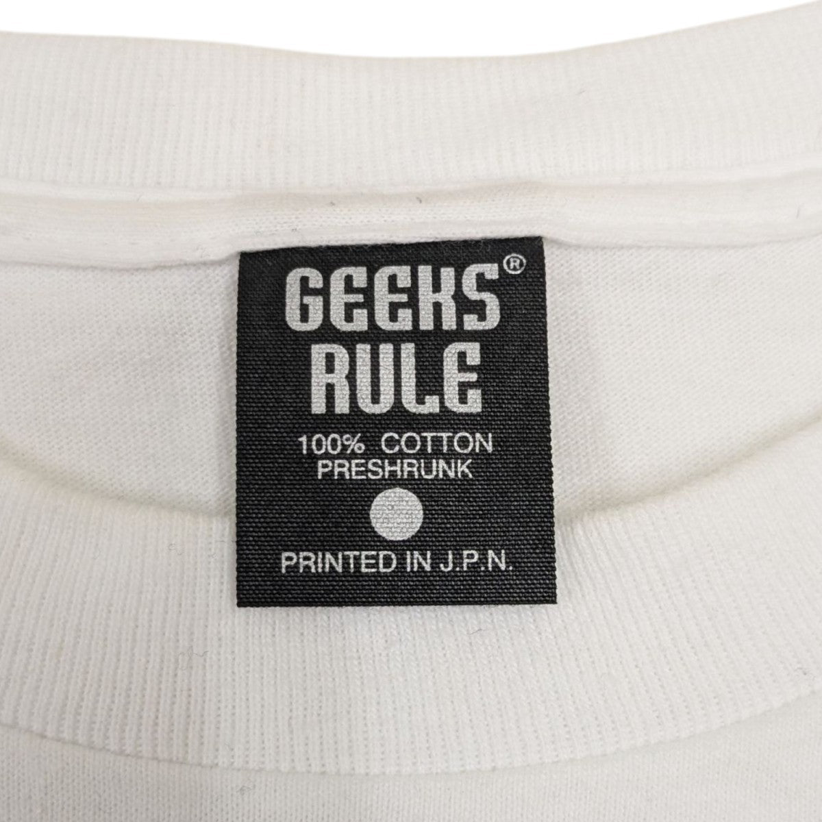 THE SUBSTANCE × GEEKS RULE TシャツB XLサイズ THE SUBSTANCE × GEEKS RULE SILKSCREEN PRINTING T SHIRT
