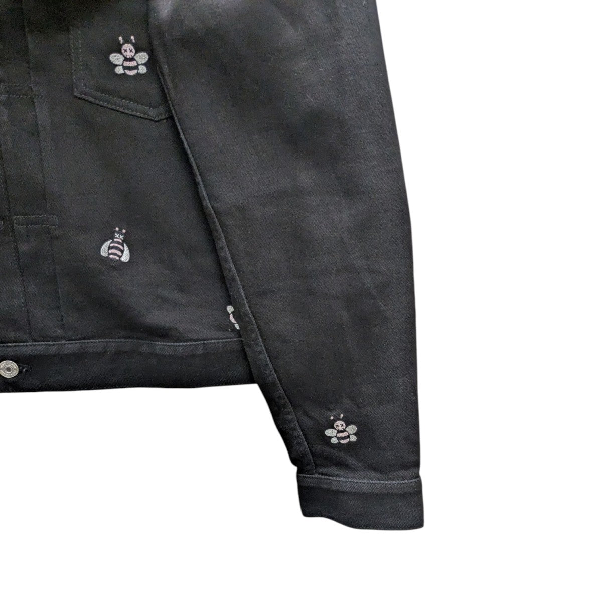 Dior Homme×KAWS Bee刺繍 ブルゾン 923C443W9393 ブラック