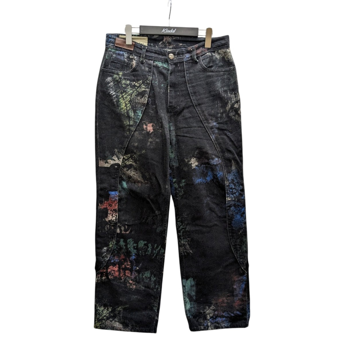 ANDERSSON BELL(アンダースンベル) scratch curved wide jeans