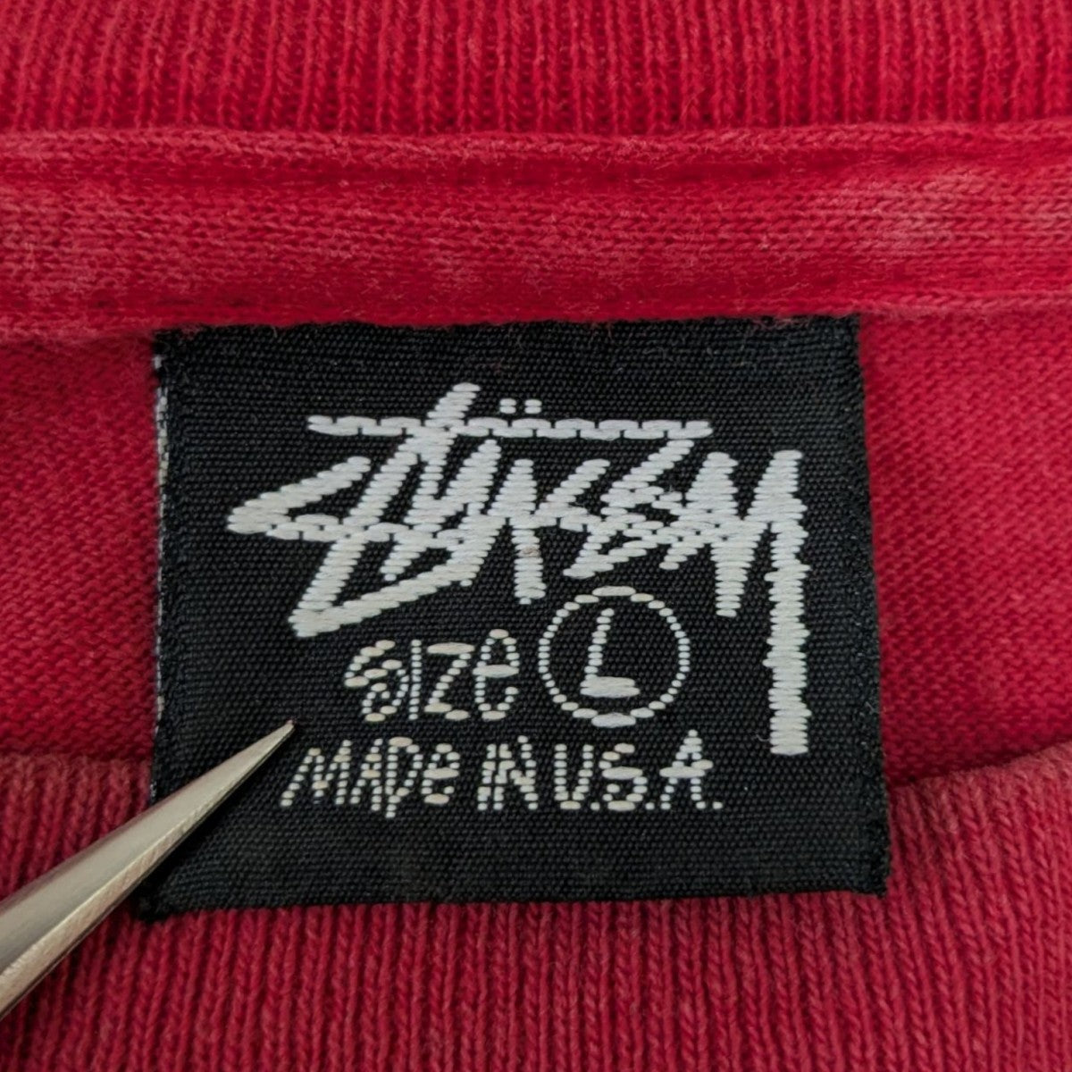 stussy(ステューシー) KING SIZE Tシャツ レッド サイズ L