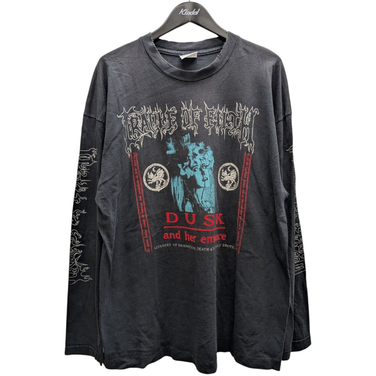 正規品/新品 CRADLE OF FILTH ロングTシャツ T-Shirt】【ブラックメタル Tシャツ】Cradle of Filth / CRADLE