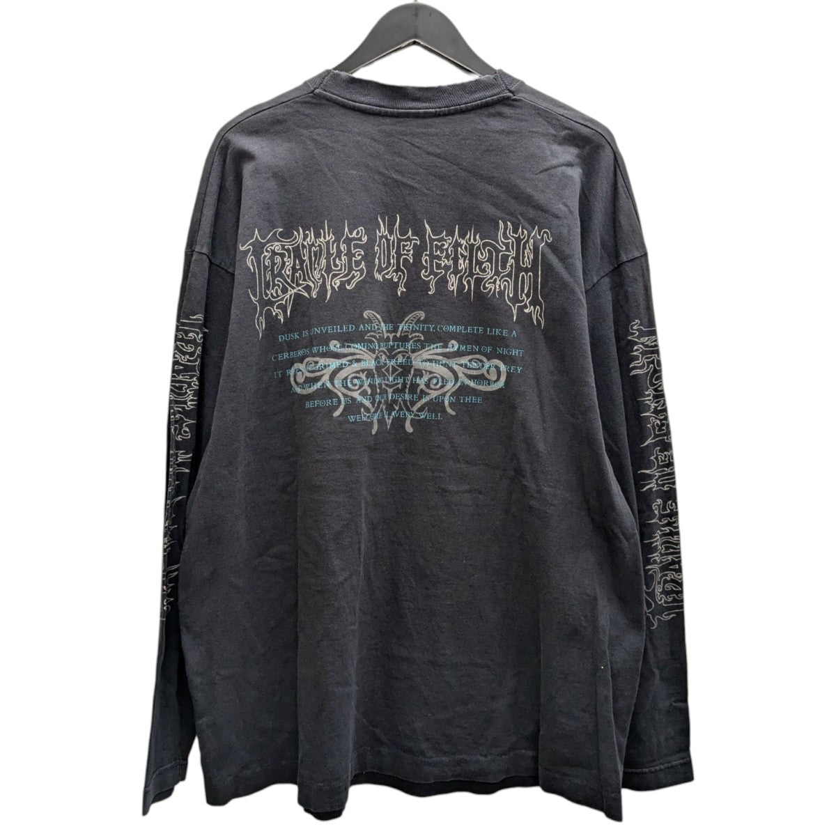 No No Girls ノノガ　ロングスリーブTシャツ　未使用 NO BRAND(ノーブランド) CRADLE OF FILTH ロングスリーブTシャツ