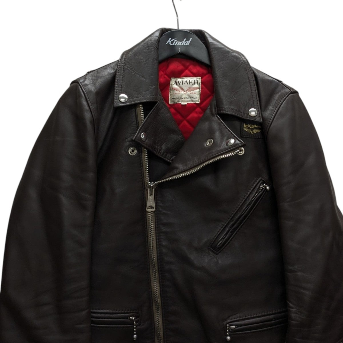 専用Lewis Leathers ブラックレザーライダースジャケット サイクロン Lewis Leathers(ルイスレザーズ) CYCLON サイクロンレザー