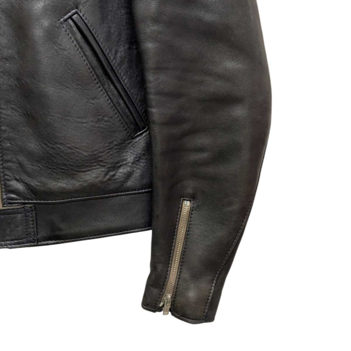【美品】Lewis Leathers コルセア サイズ36 ブラック 正規取扱店 Lewis Leathers (ルイスレザーズ) No.59/60 CORSAIR