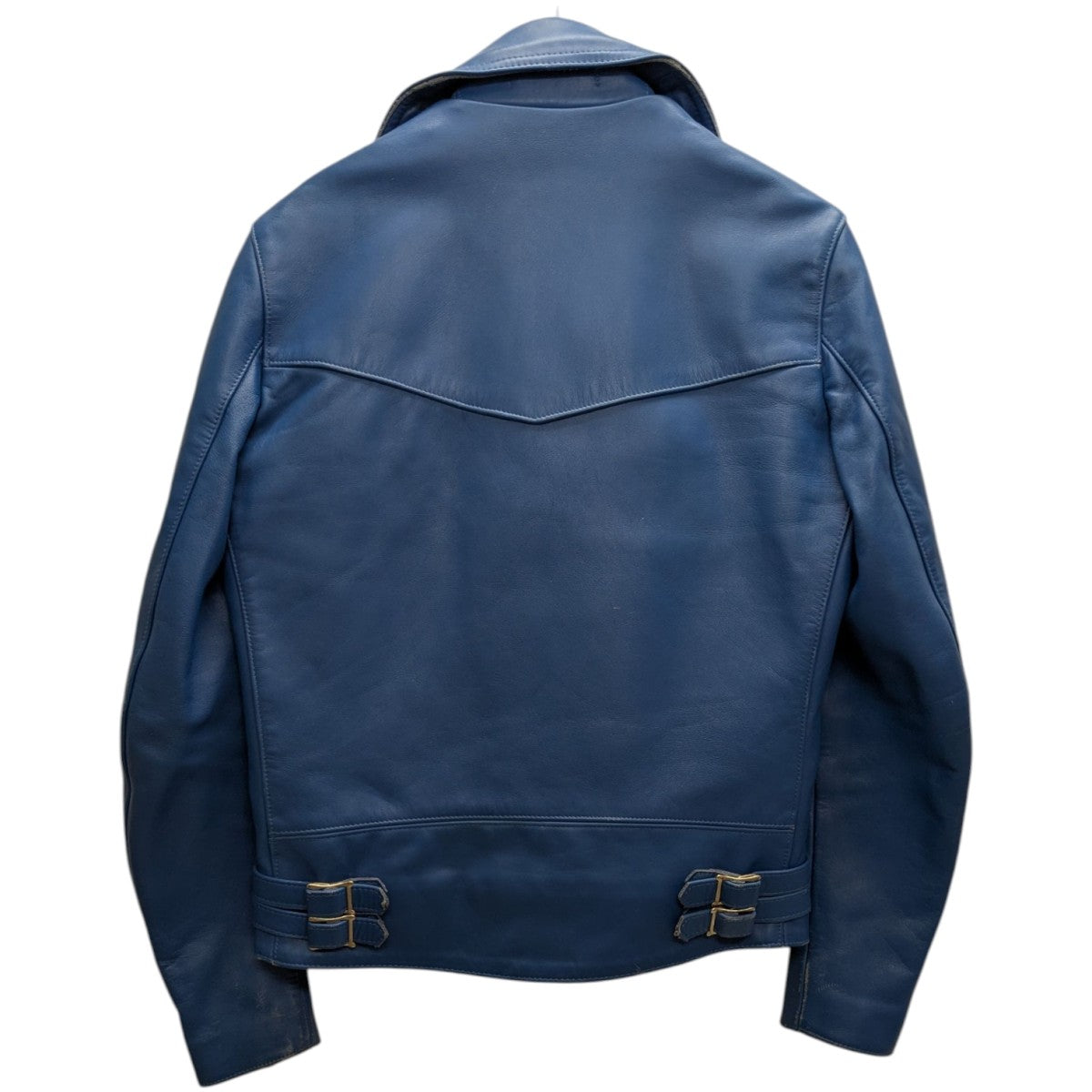 青山限定　ルイスレザー×コムデギャルソン　ライトニング　強加工　36 新品 青山限定 コムデギャルソン ルイスレザー ライトニング