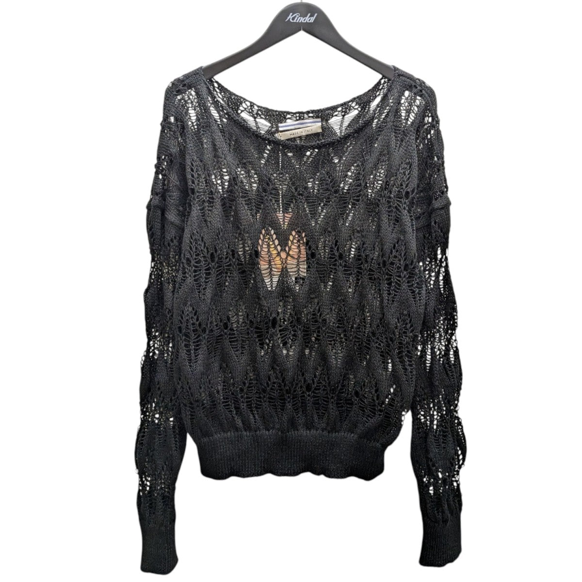 Linen Lace Sweaterレースニット