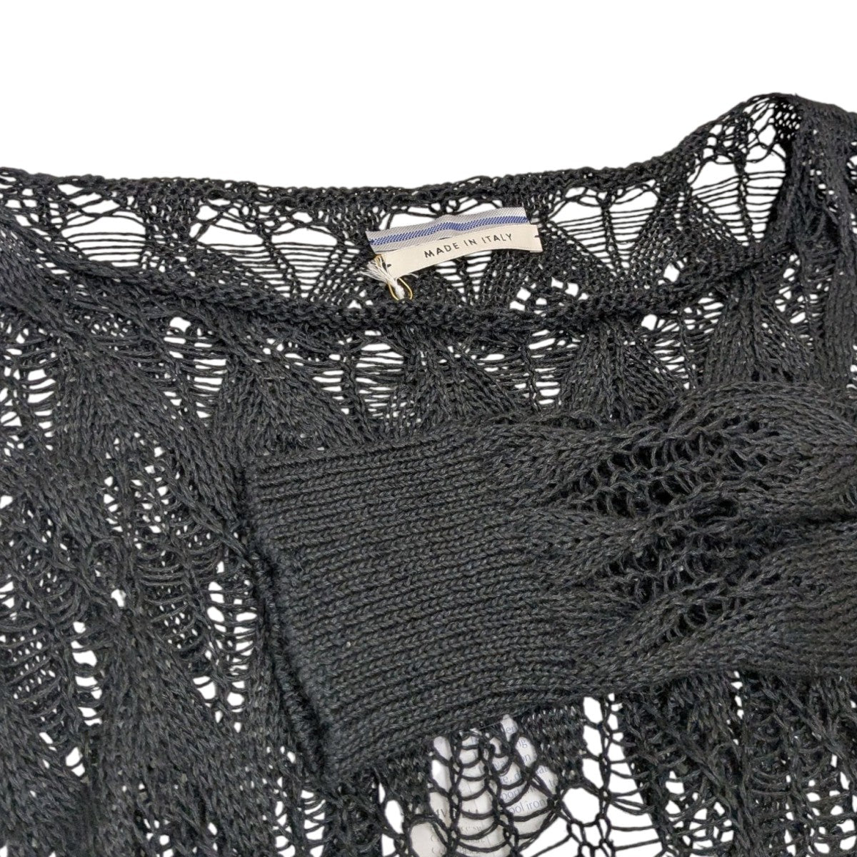 Linen Lace Sweaterレースニット