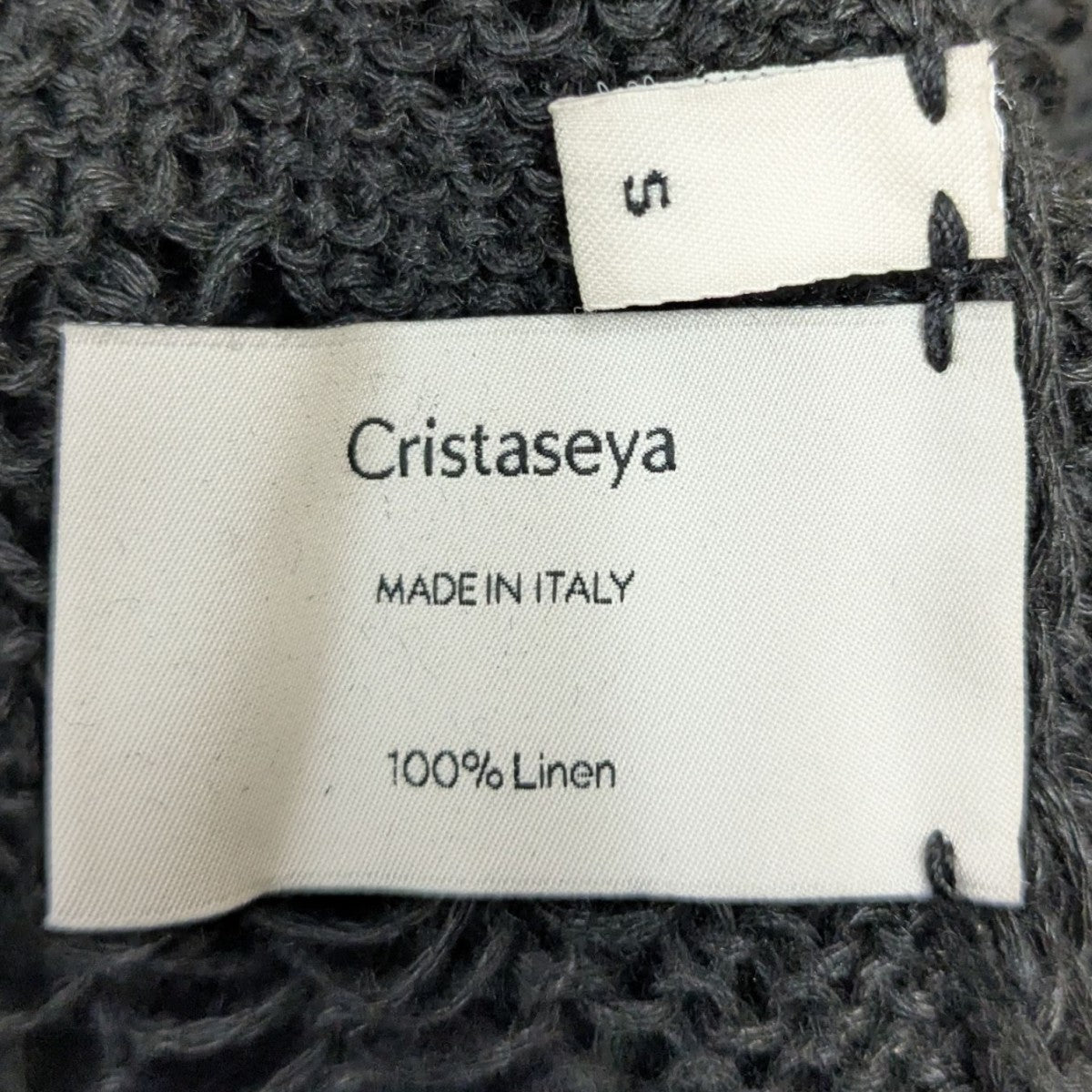 Linen Lace Sweaterレースニット
