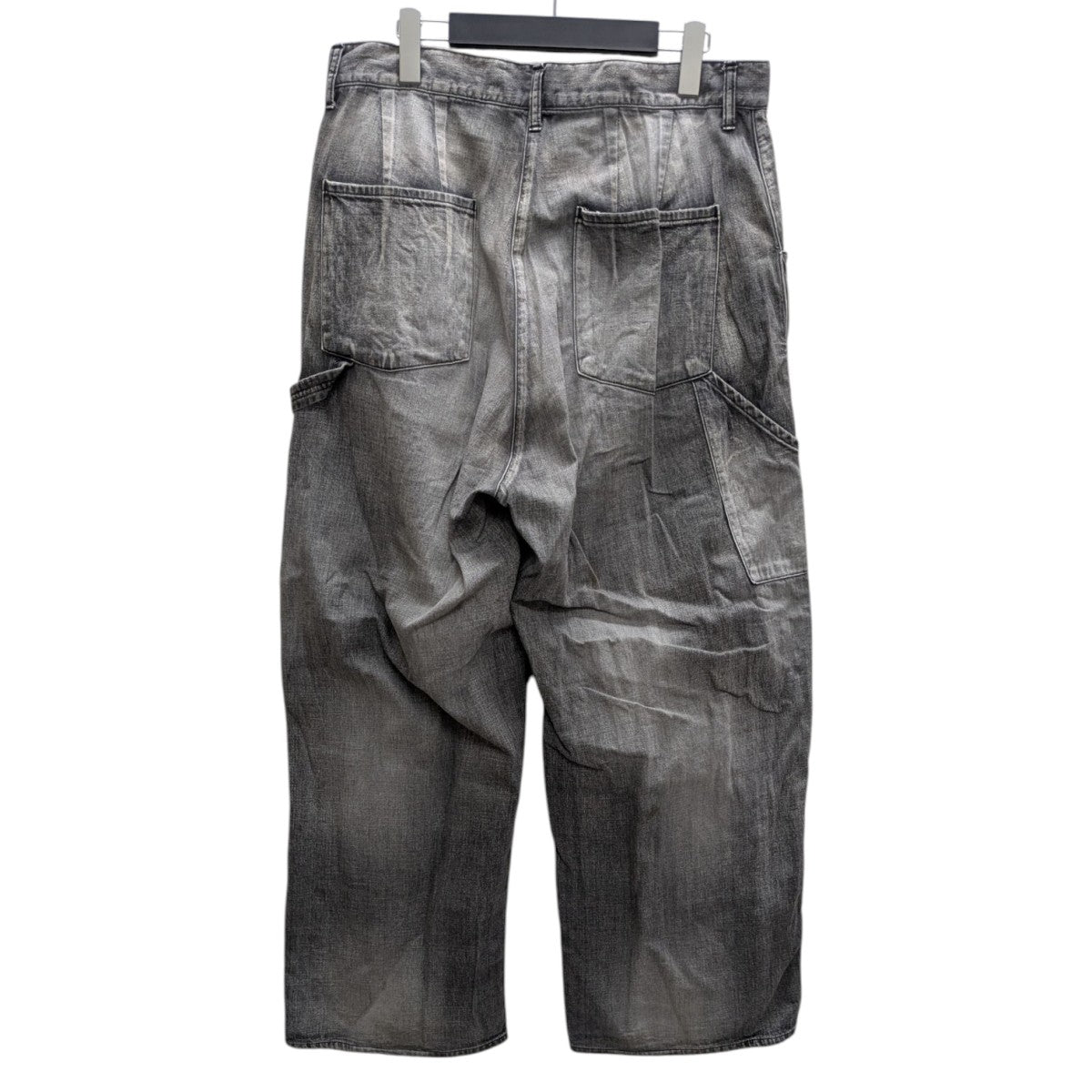 ANCELLM(アンセルム) AGING PAINTER PANTS ライトオンス