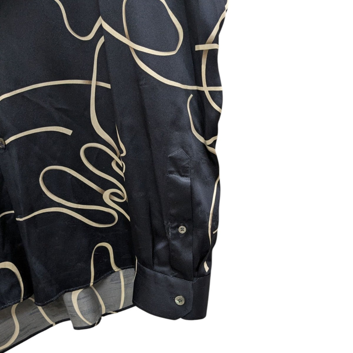 LOUIS VUITTON×FRAGMENT DESIGN シルクシャツ RM162 ZWF HAS62W