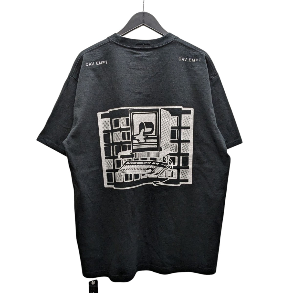 C．E(シーイー) MD SimulsplashプリントTシャツ ブラック サイズ