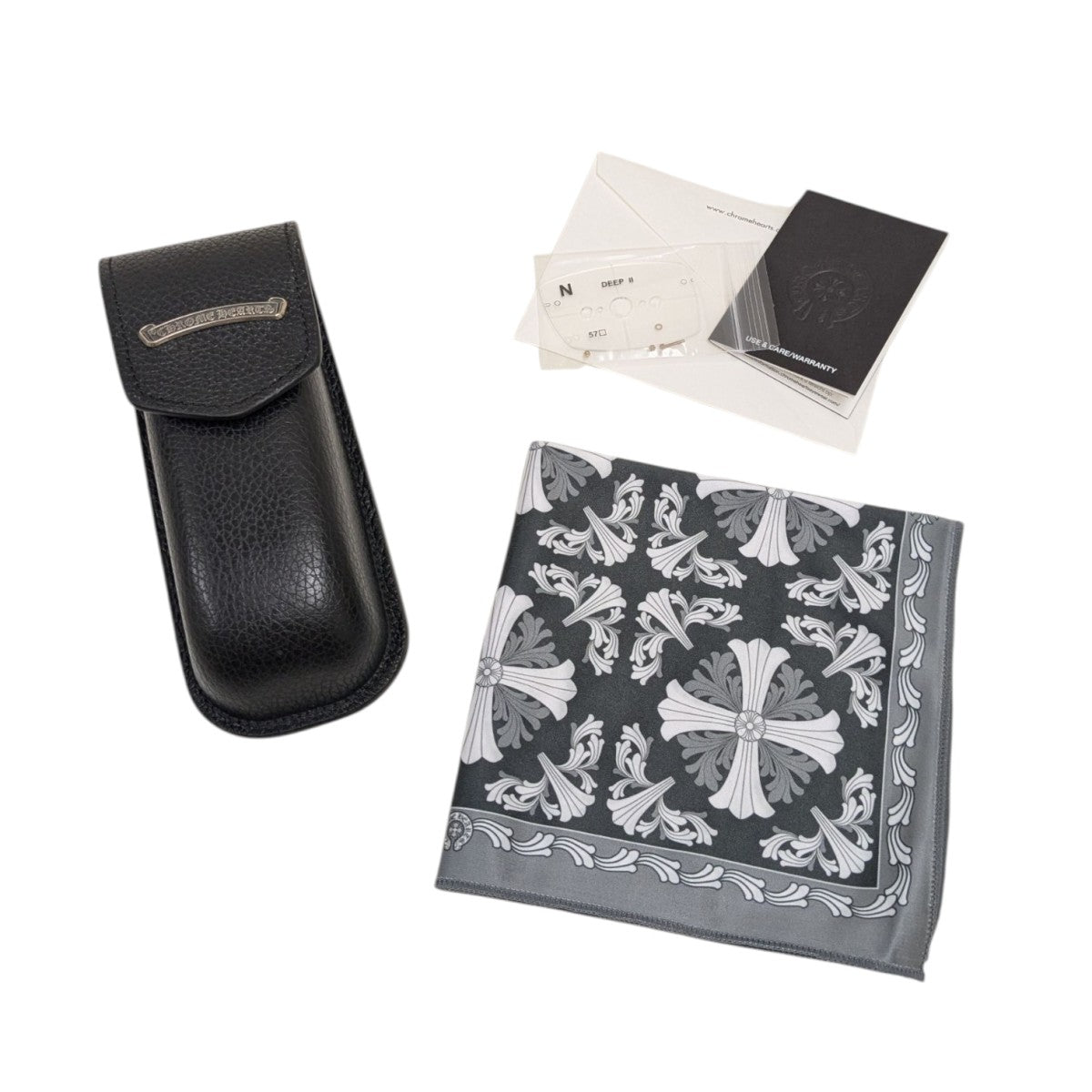 CHROME HEARTS(クロムハーツ) DEEP II眼鏡 フローラルクロス