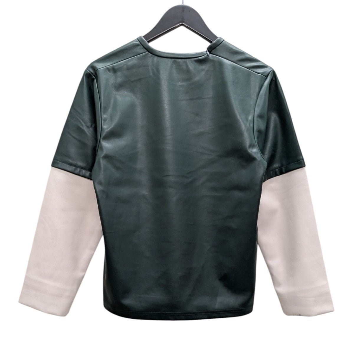 MOWALOLA(モワローラ) 25SSFAUX LEATHER PASSPORT DOUBLE LS TEE