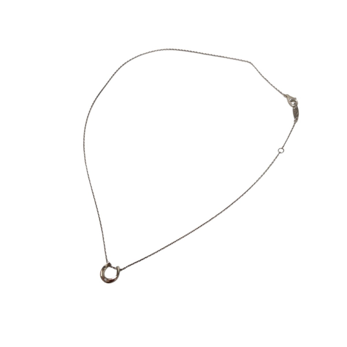 STAR JEWELRY 0．01ctダイヤモンドホースシューネックレス 古着・中古-1枚目のアイテム画像