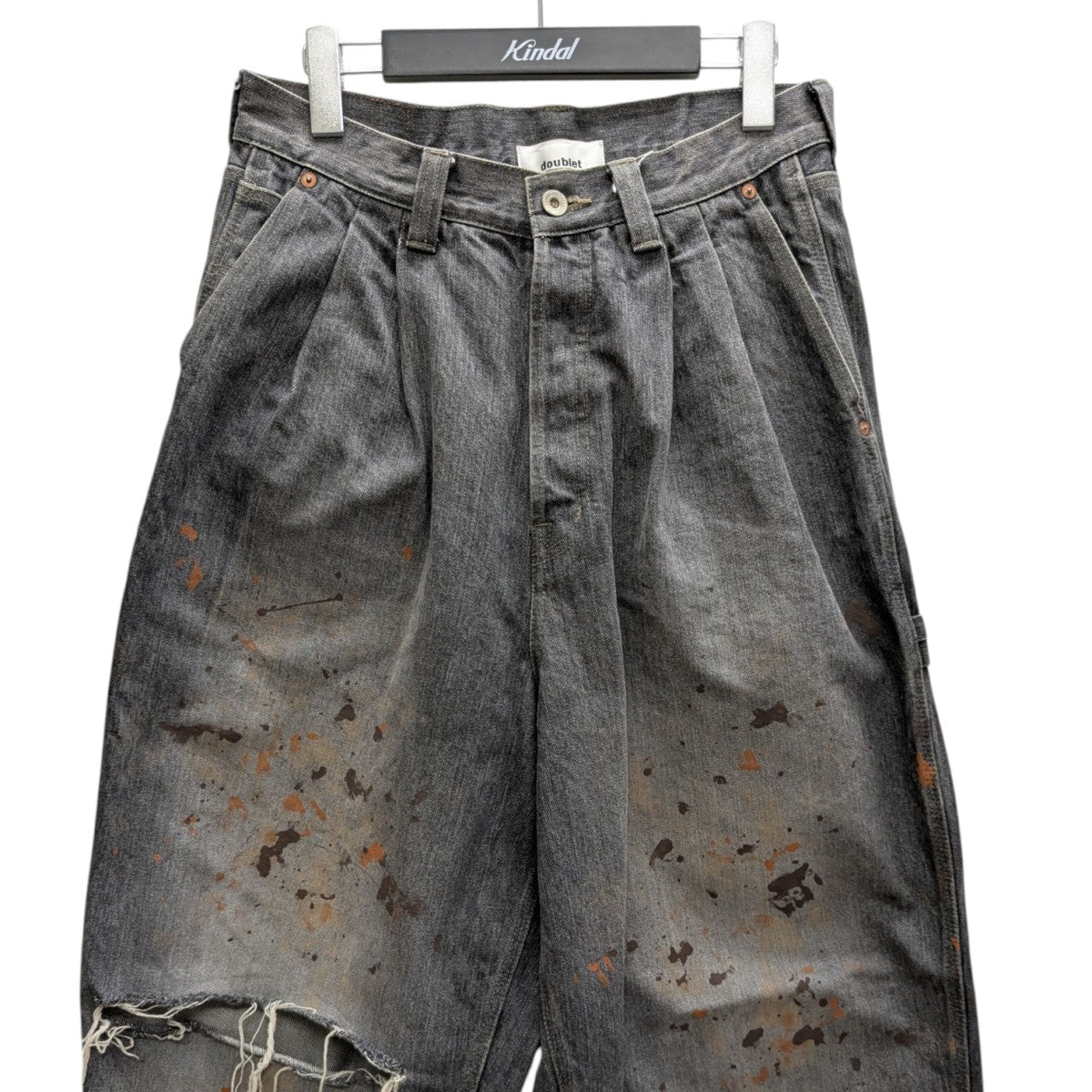 doublet 24aw ペインターデニム KAMIYA - 【24AW】デニム ペインターパンツ / DENIM PAINTER