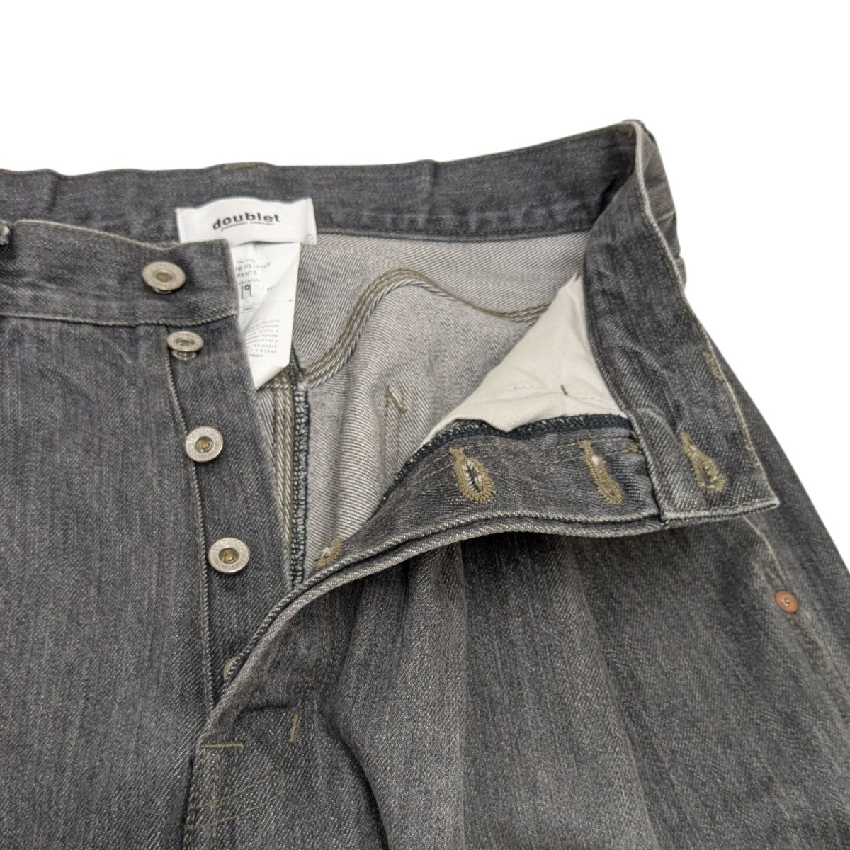 か*め様 doublet 24aw ペインターデニム doublet(ダブレット) 24AW DENIM PAINTER PANTS ペイントデニム