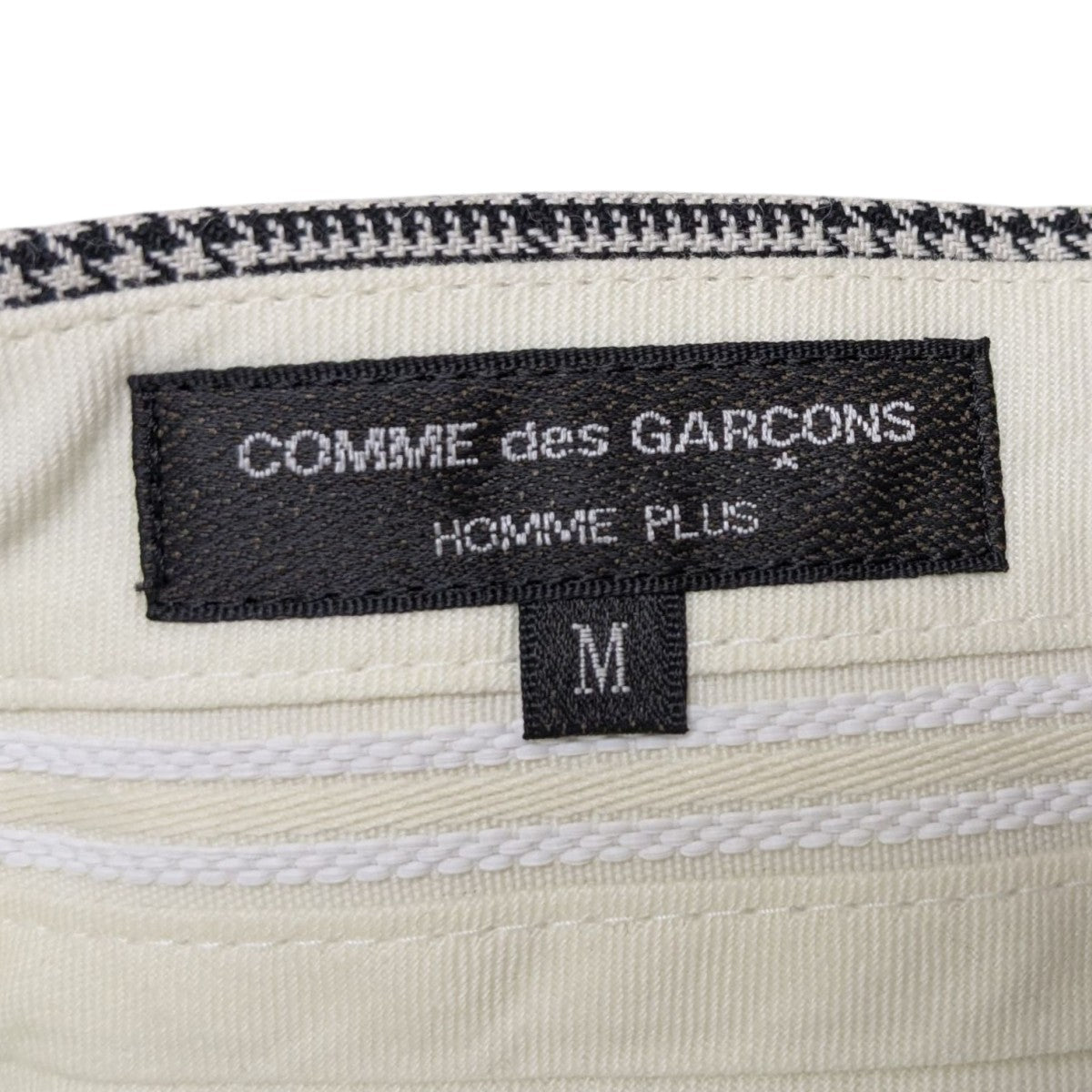 COMME des GARÇONS HOMME PLUS チェクパンツ サイズL COMME des GARÇONS HOMME PLUS チェクパンツ サイズL