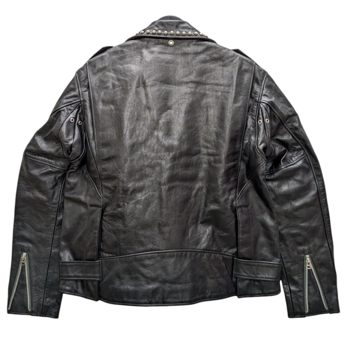 sacai×Schott Leather Studs Blouson スタッズレザーライダース