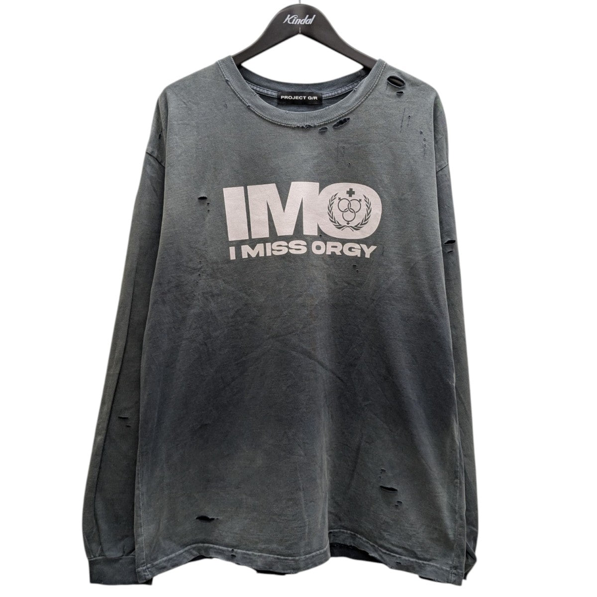 PROJECT G／R(プロジェクト ジーアール) IMO WASHED LONG SLEEVE