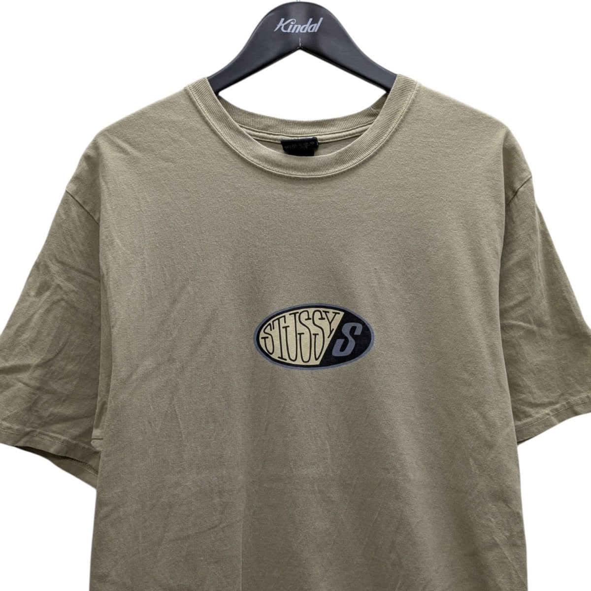 stussy(ステューシー) Pitstop Pigment DyedプリントTシャツ