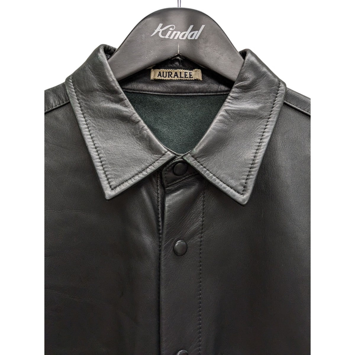 AURALEE / オーラリー/ラムレザー ハーフスリーブ シャツ FREAK'S STORE（フリークスストア）の「AURALEE / オーラリー