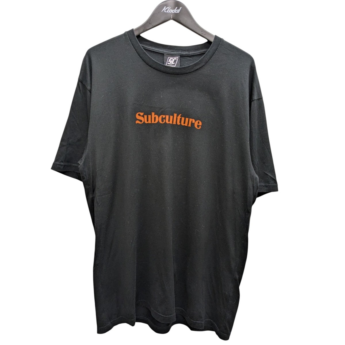 SUBCULTURE EAGLE SKULL HEAD T-SHIRT 黒 Subculture(サブカルチャー) SC EAGLE T-SHIRTプリントTシャツ