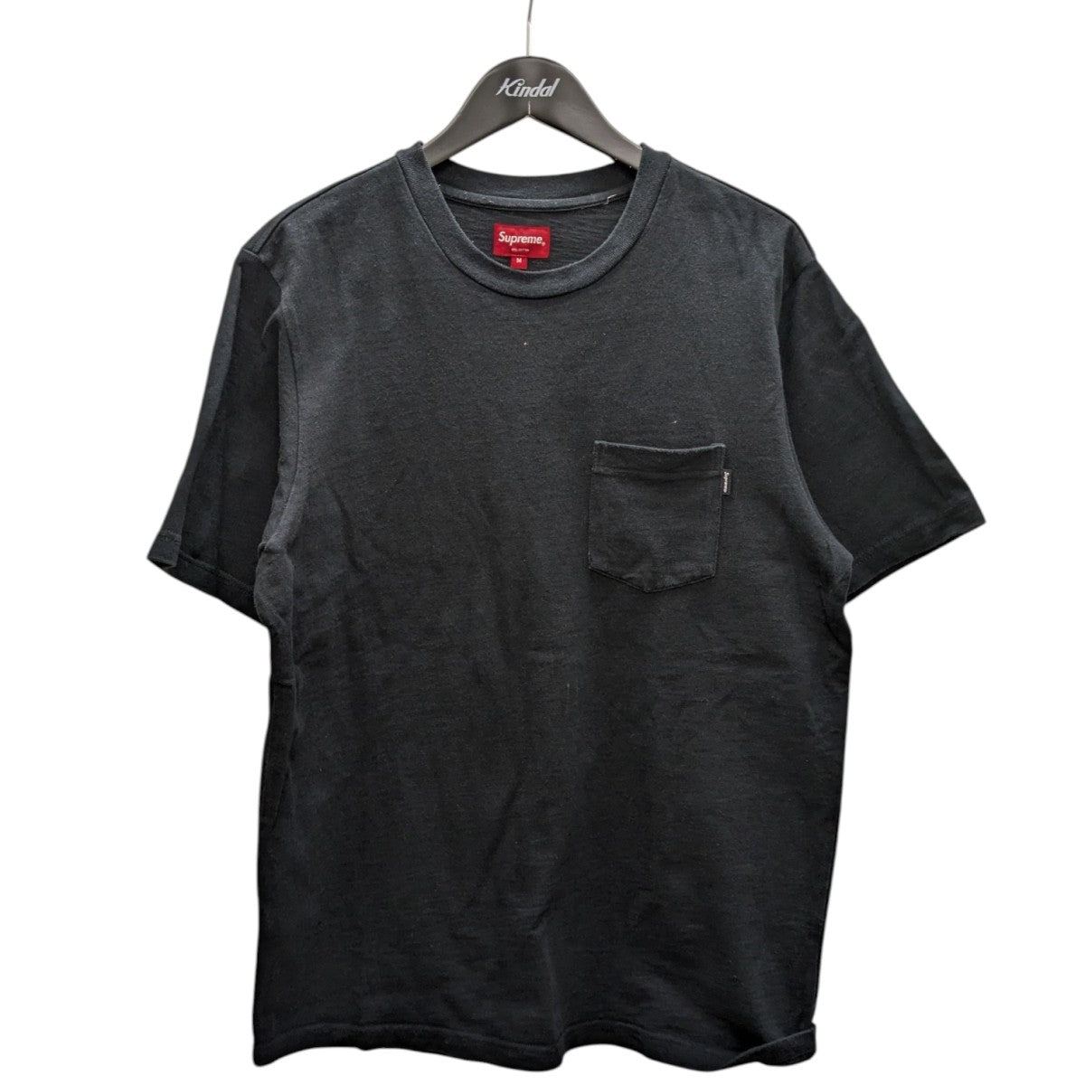 古着supremeTシャツ Supreme(シュプリーム) 胸ポケットTシャツ ブラック サイズ M