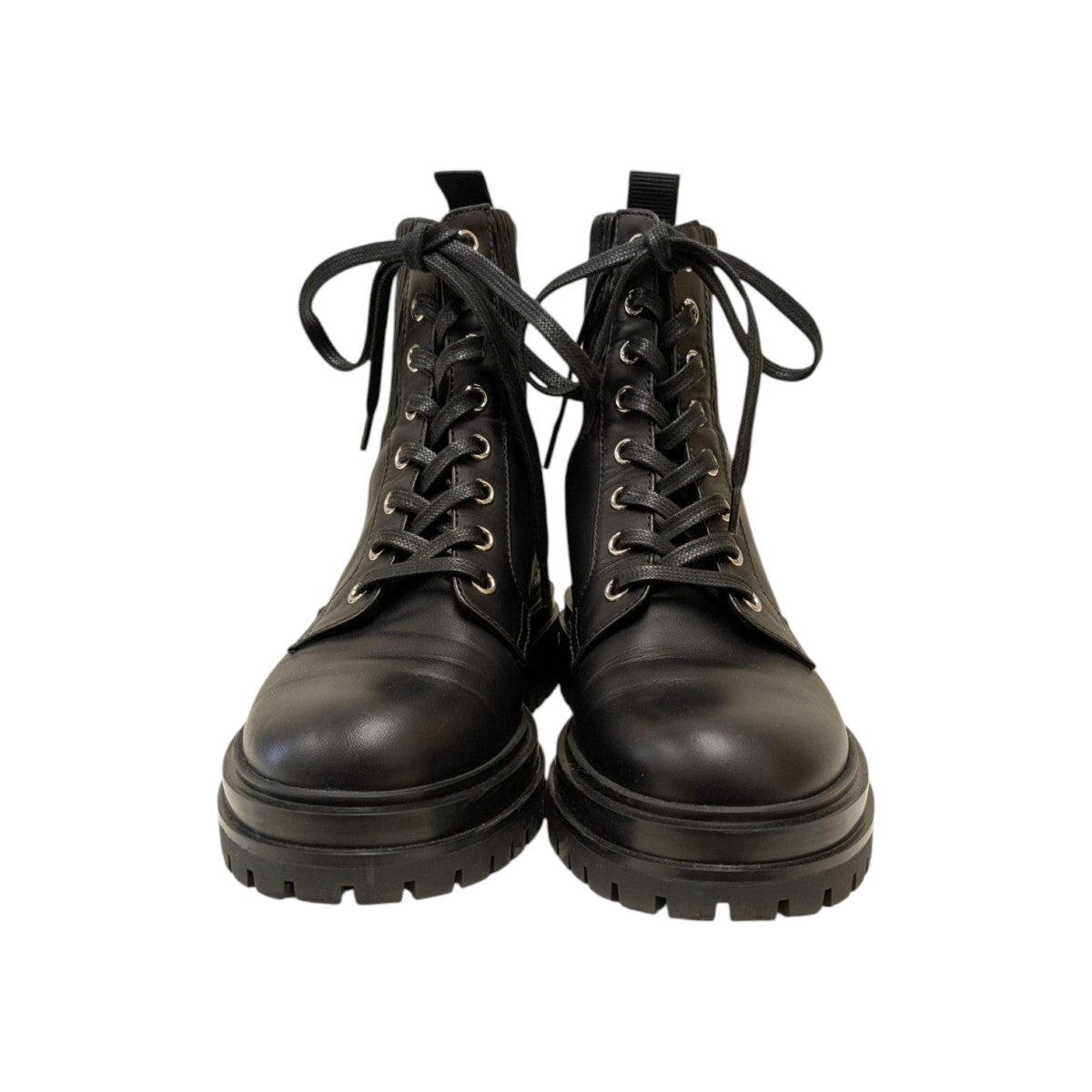 Gianvito Rossi(ジャンヴィトロッシ) レースアップコンバットブーツ