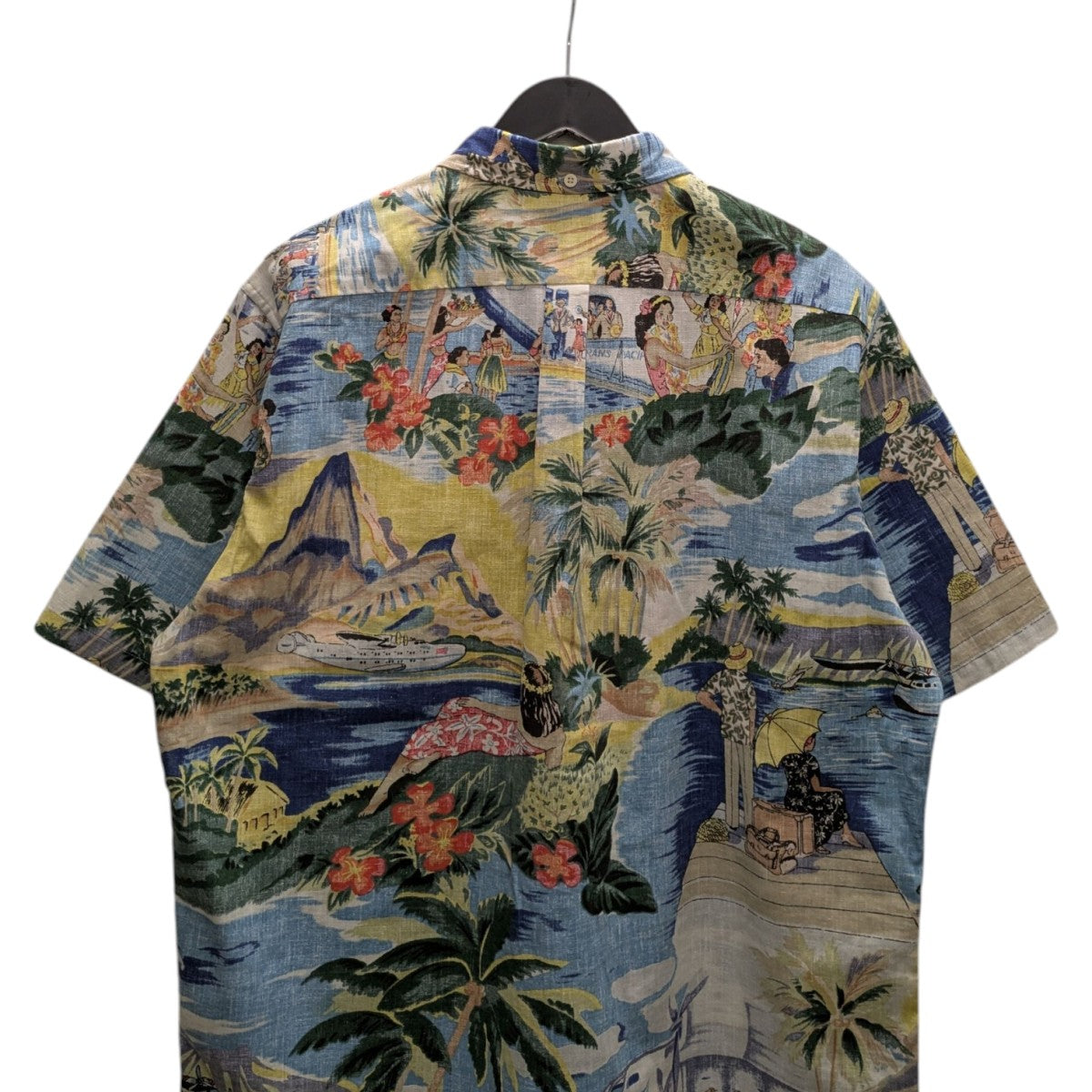 古着　Reyn Spooner アロハシャツ 半袖 サイズL reyn spooner(レインスプーナー) アロハ半袖シャツ マルチカラー