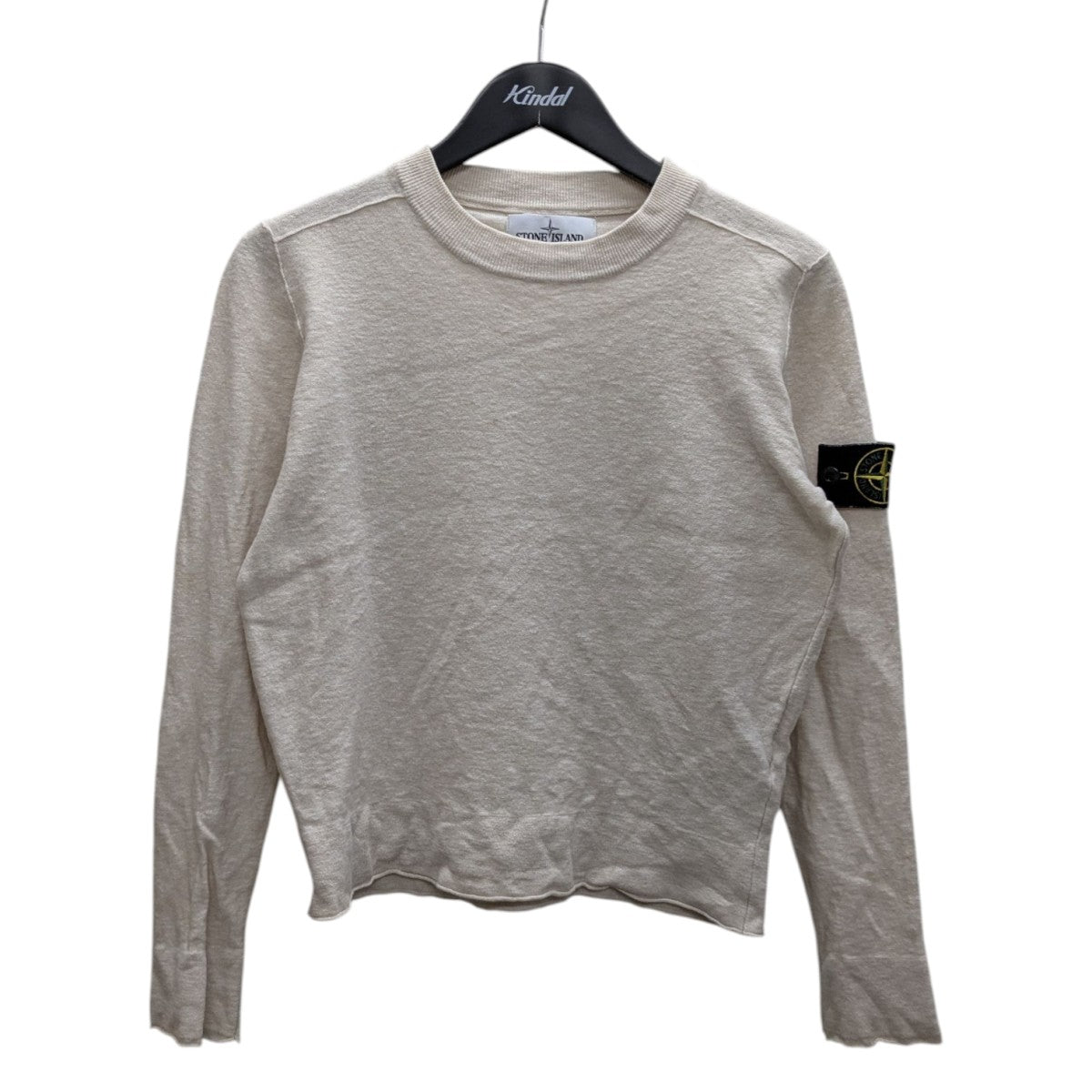 ゆきんこ様　ワイド　グレー　15号ABR STONE ISLAND(ストーンアイランド) クレーネックニット6915544B2