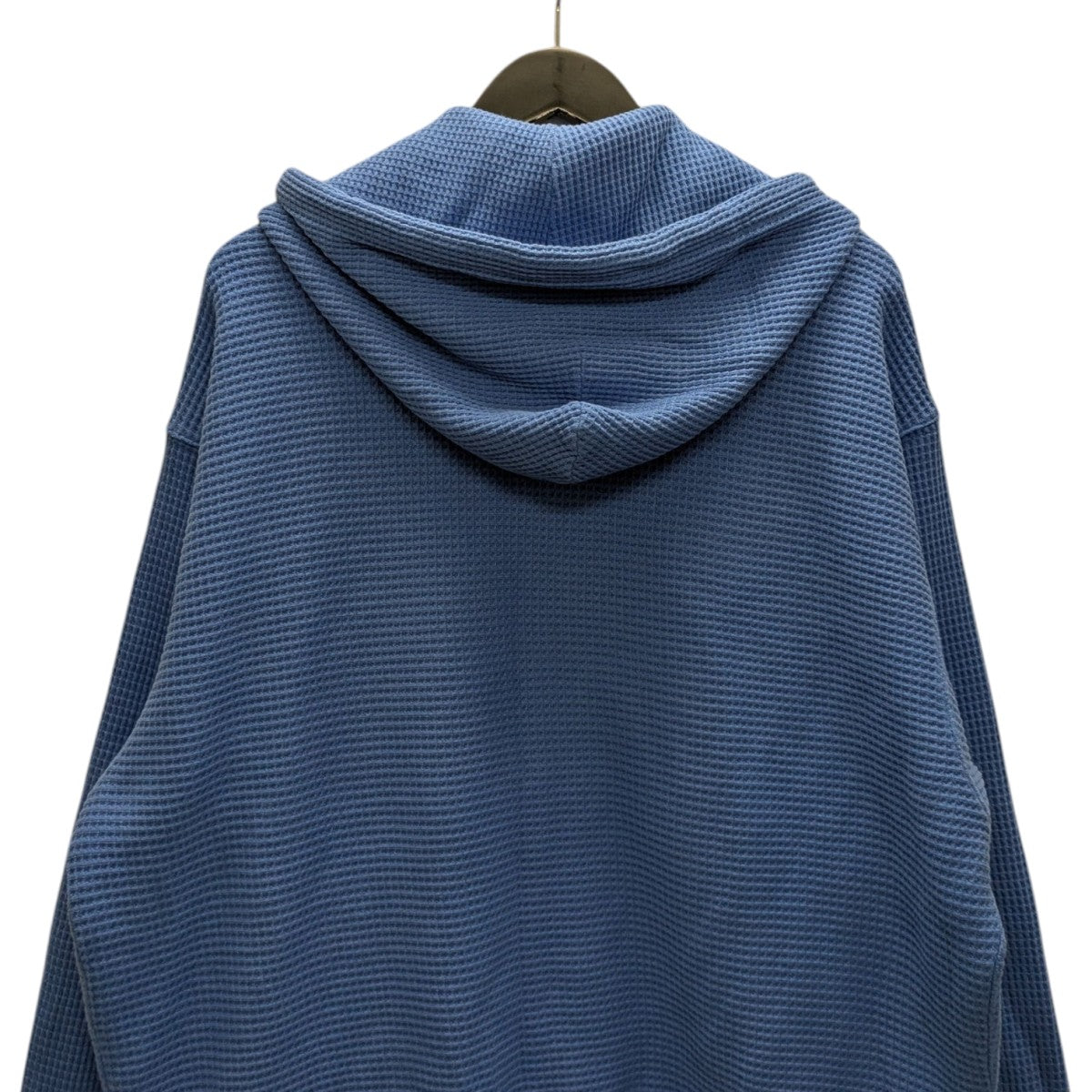 Stussy Double Layer Waffle Zip Hoodie ステューシー パーカー Stussy Double Layer Waffle Zip Hoodie Black Men's - SS25 - US