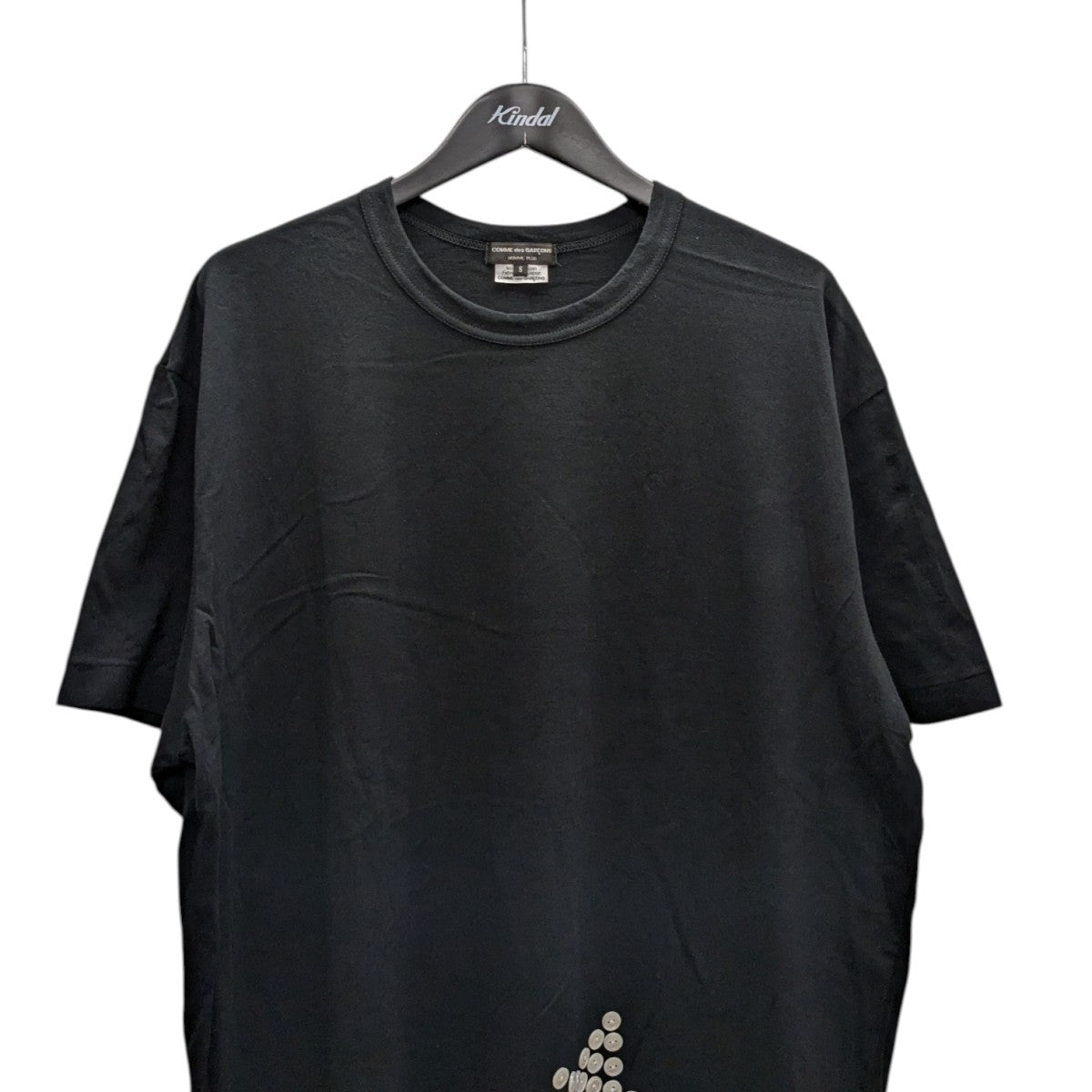 大人気【コムデギャルソン オムプリュス】ボタン ワイドTシャツ COMME des GARCONS HOMME PLUS＞ボタン・ワイドTシャツ | MAKES