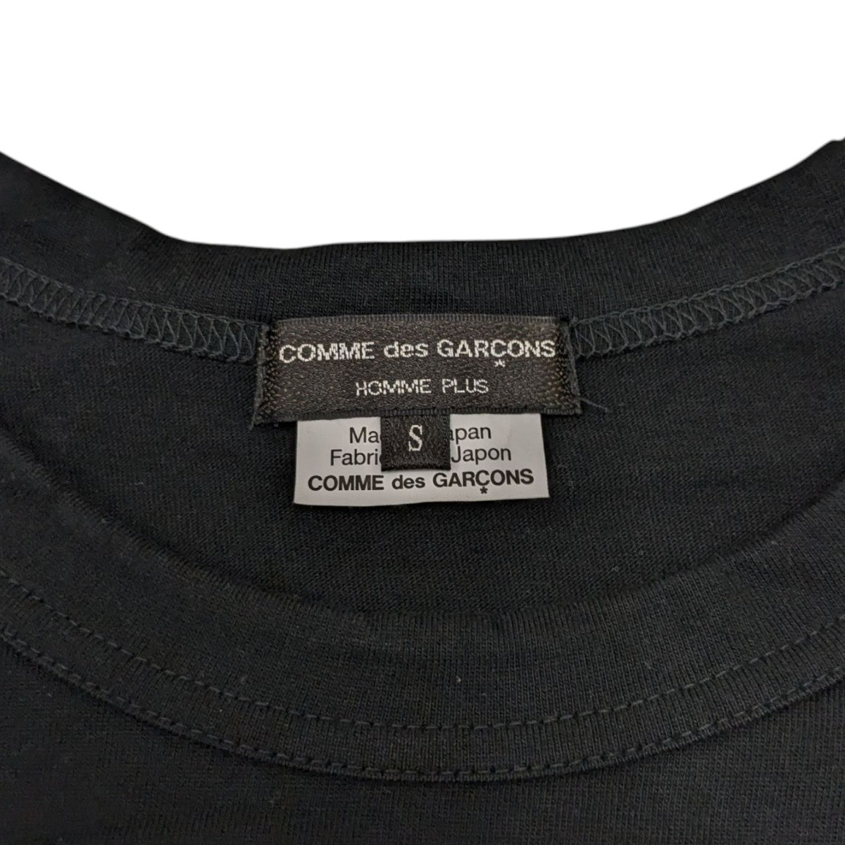 COMME des GARCONS HOMME PLUS 24AWボタン・ワイドTシャツPN-T017 古着・中古-6枚目のアイテム画像
