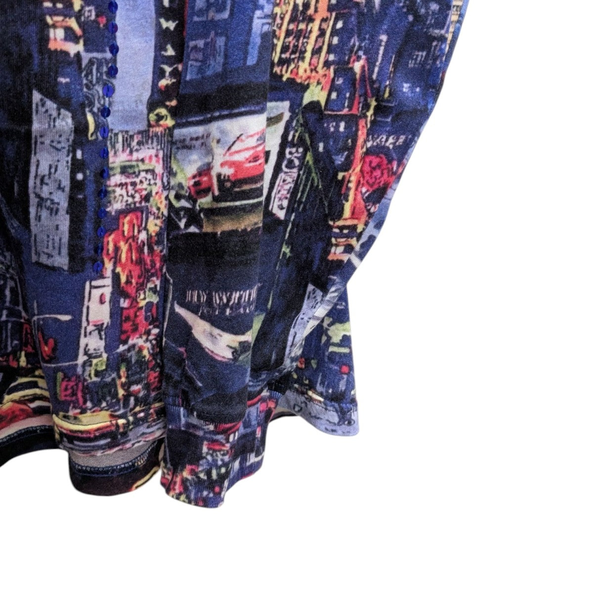 skyline sequin l s topプリントロングＴシャツ