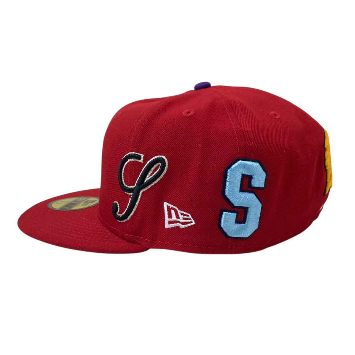 レディースウェア S logo cap scarlet Supreme(シュプリーム) 25SS MULTI S LOGO NEW ERAロゴ刺繍
