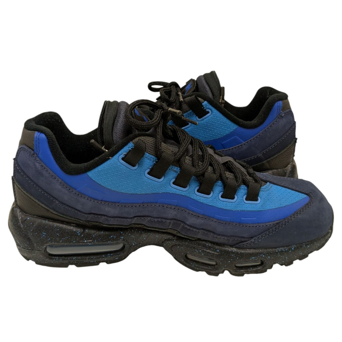 ナイキエアマックス95Stash　BlackandHarbor Blue27.5 ナイキエアマックス95Stash BlackandHarbor Blue27.5 - メルカリ
