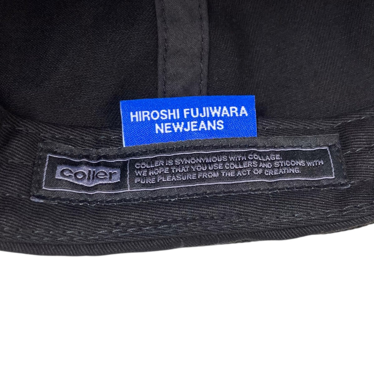 HIROSHI FUJIWARA×NewJeans キャップ ブラック｜【公式】カインドオル