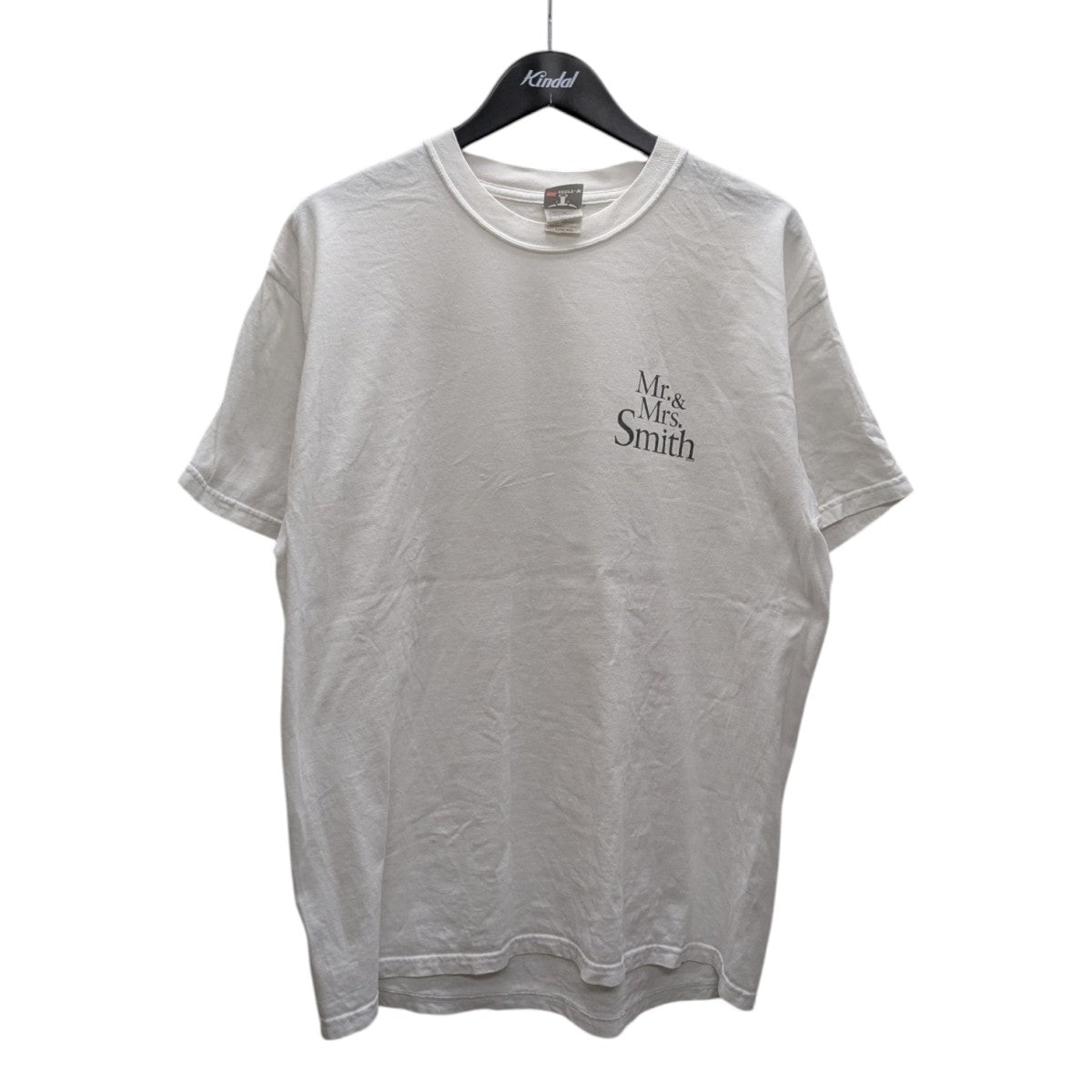 Mr．＆Mrs．SmithプリントTシャツ／ブラッドピット アンジョリーナジョリー