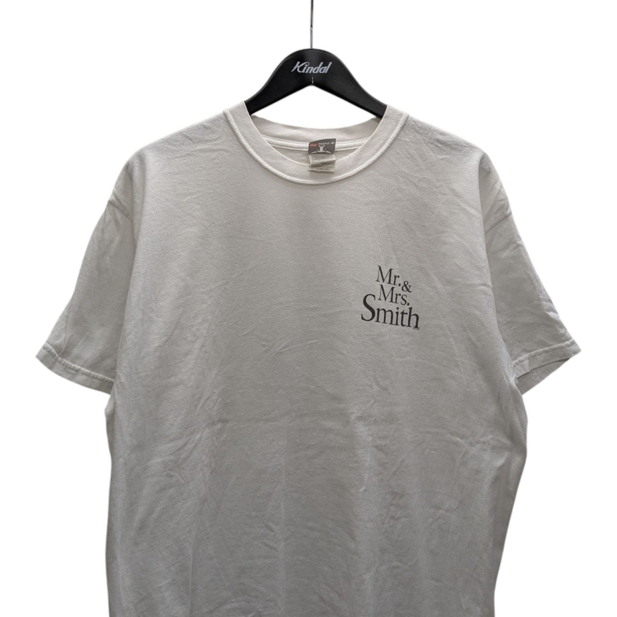 Mr．＆Mrs．SmithプリントTシャツ／ブラッドピット アンジョリーナジョリー