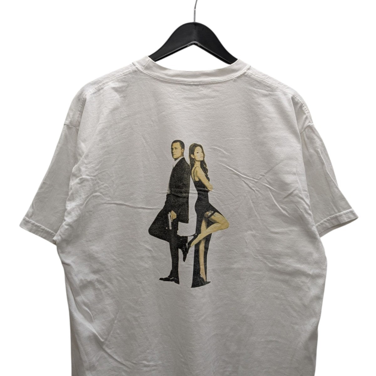 Mr．＆Mrs．SmithプリントTシャツ／ブラッドピット アンジョリーナジョリー