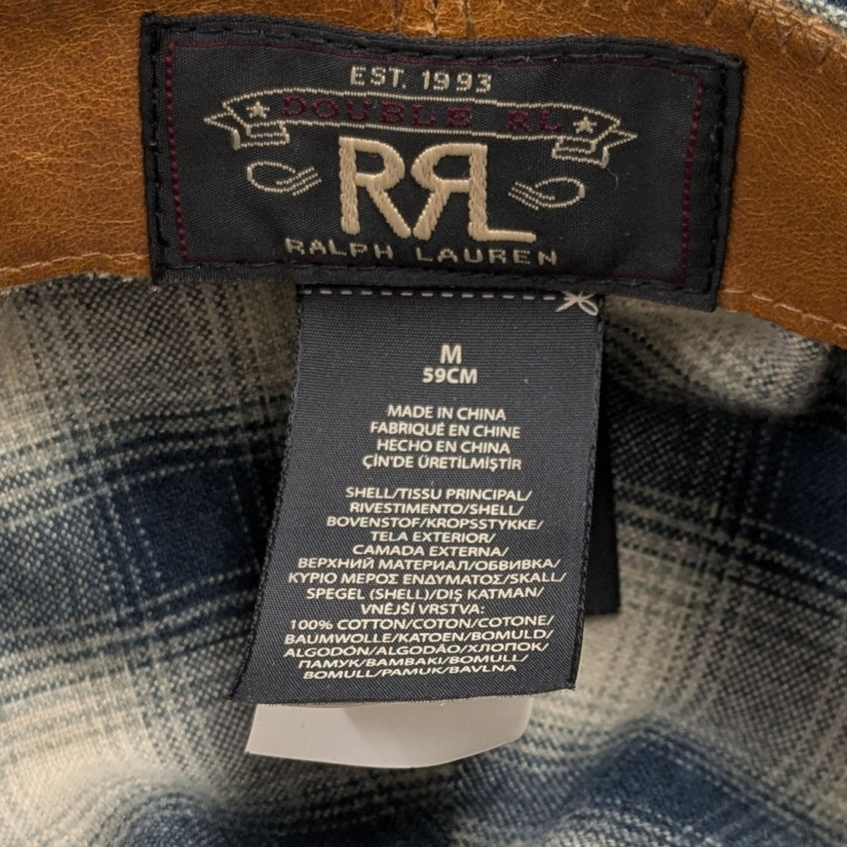 RRL(ダブルアールエル) コーデュロイキャスケット 0200011533