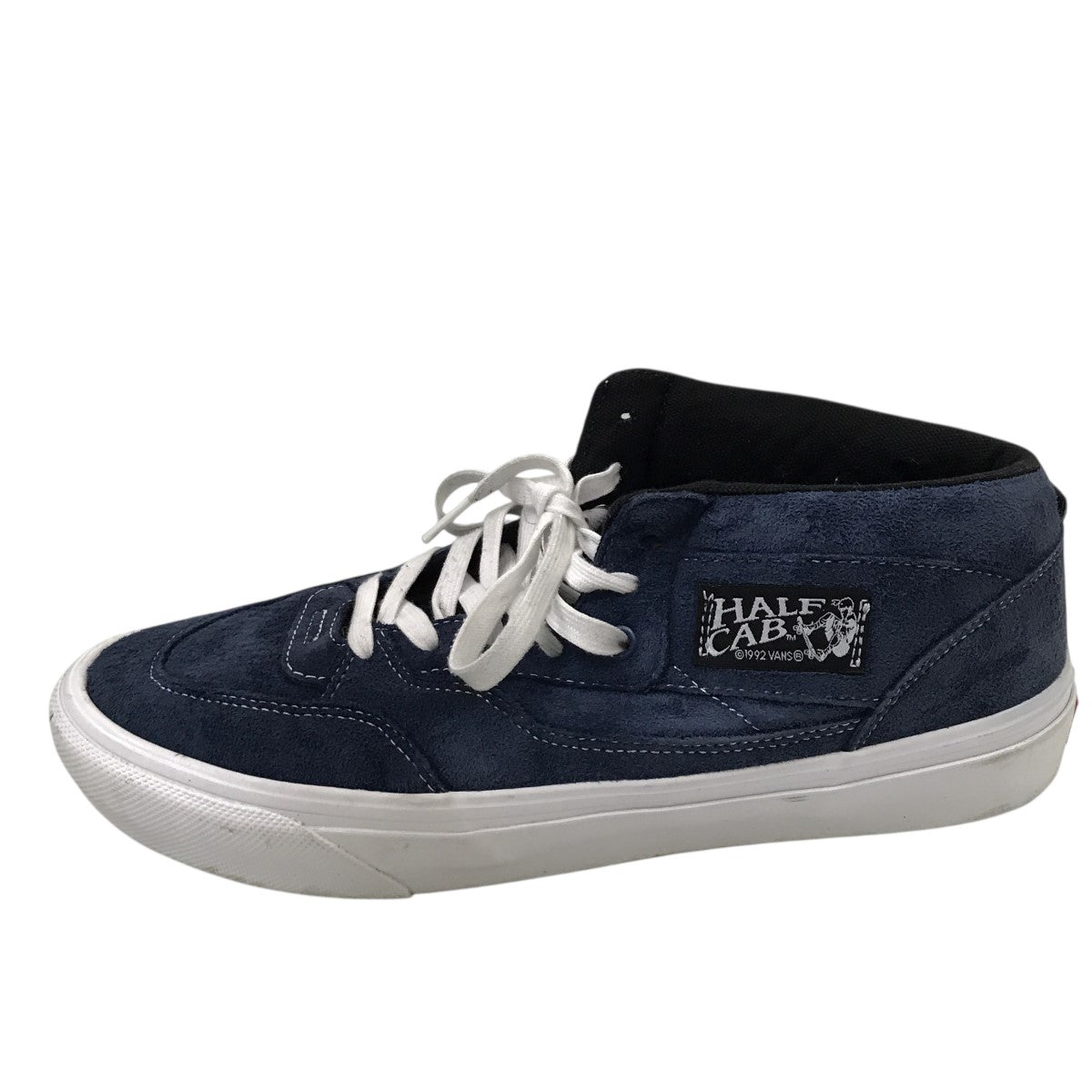 VANS(バンズ) HALF CAB 92スウェードスニーカー ブルー サイズ