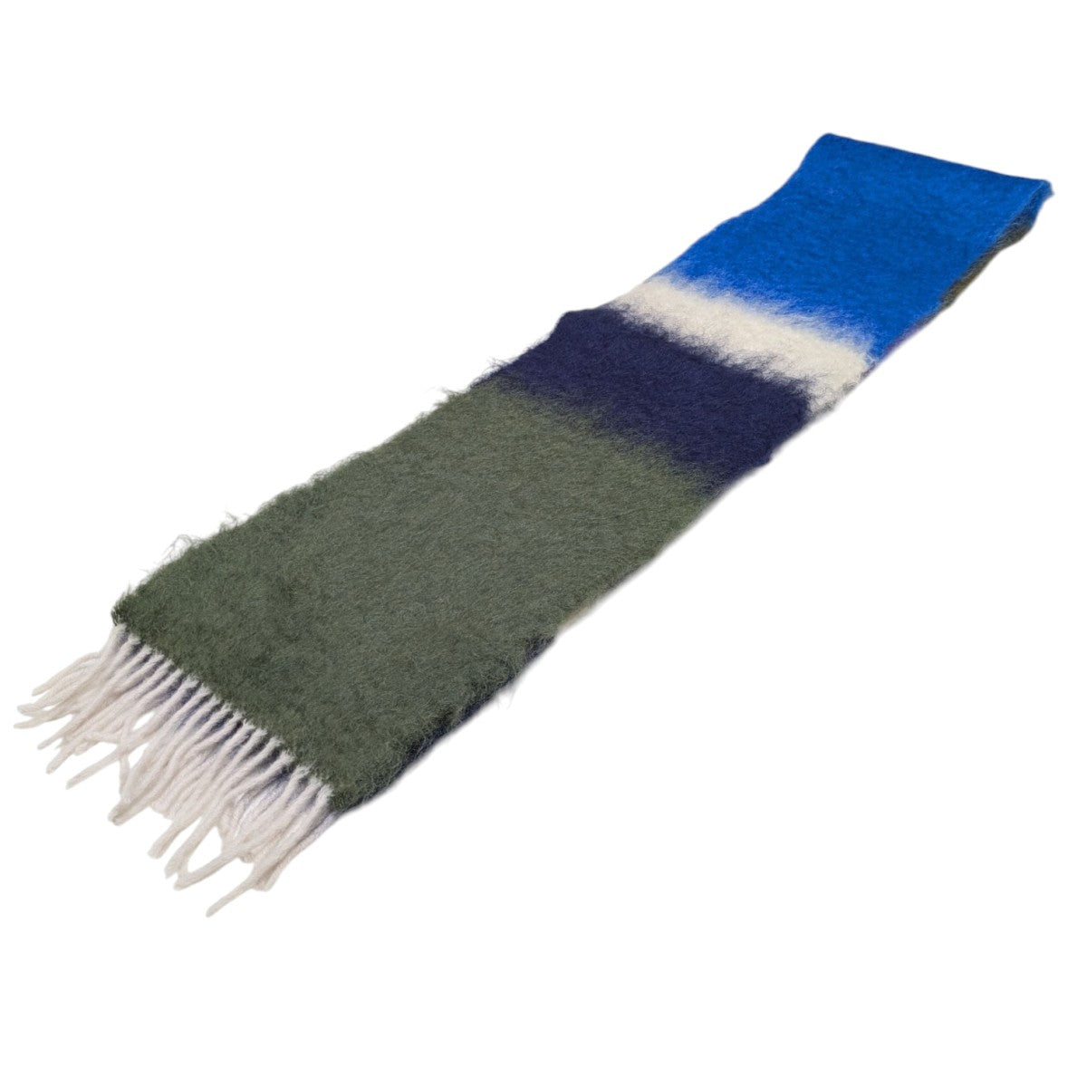 LOEWE モヘア マフラー グレー 中古・古着通販】LOEWE (ロエベ) マフラー グレー サイズ:-｜ブランド