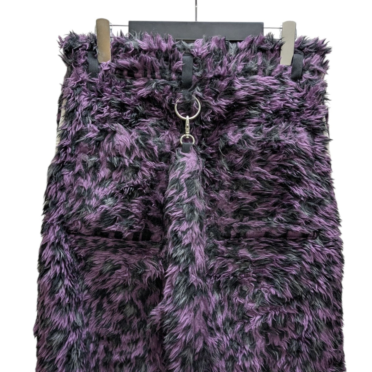 KIDILL(キディル) 24AW FAUX-FUR DEVIL PANTS フェイクファーパンツ