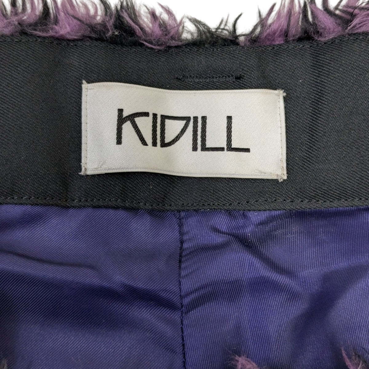 KIDILL(キディル) 24AW FAUX-FUR DEVIL PANTS フェイクファーパンツ