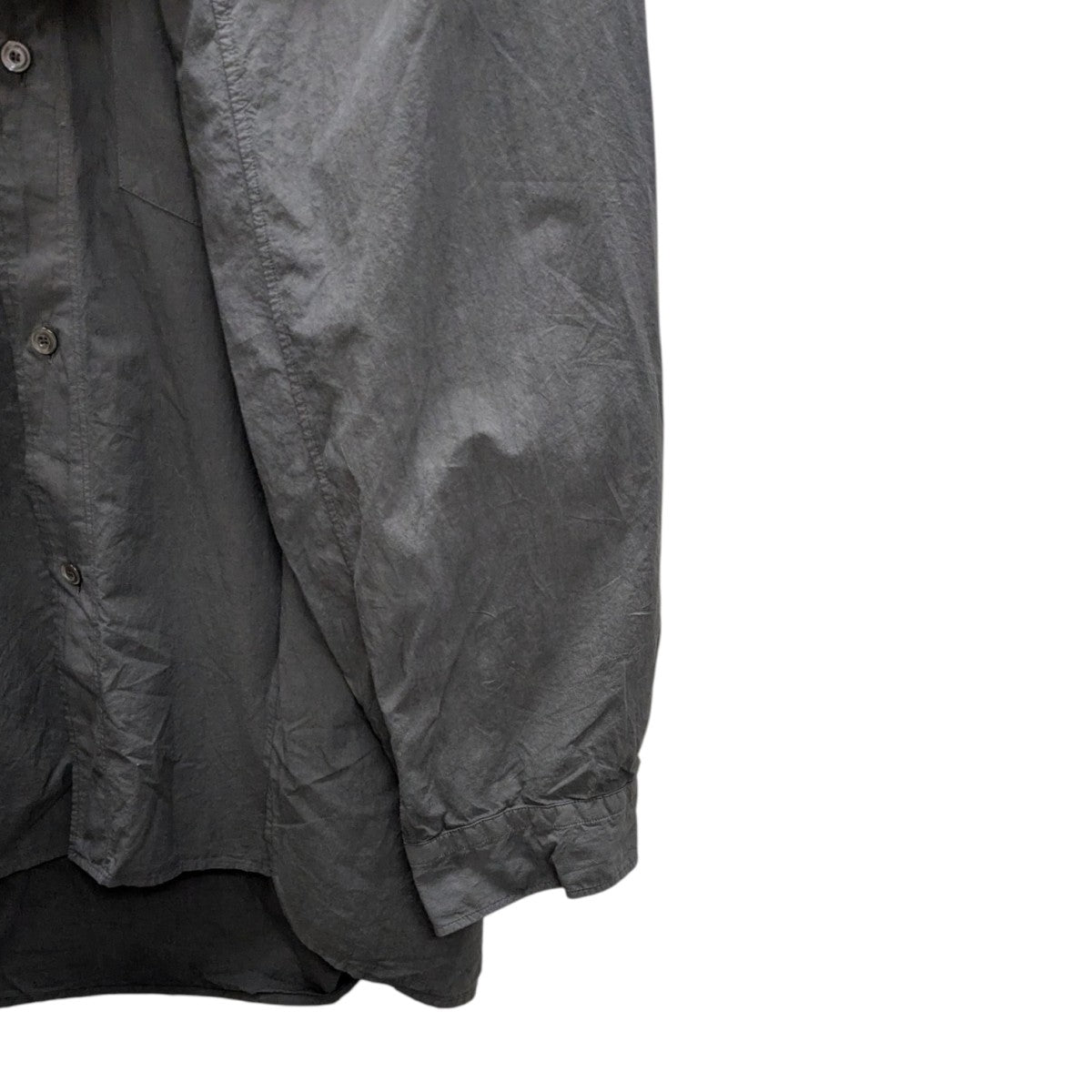 ANCELLM 25SS coelacanth別注 DYED SHRINK OVER SHIRT オーバーシャツ 古着・中古-5枚目のアイテム画像
