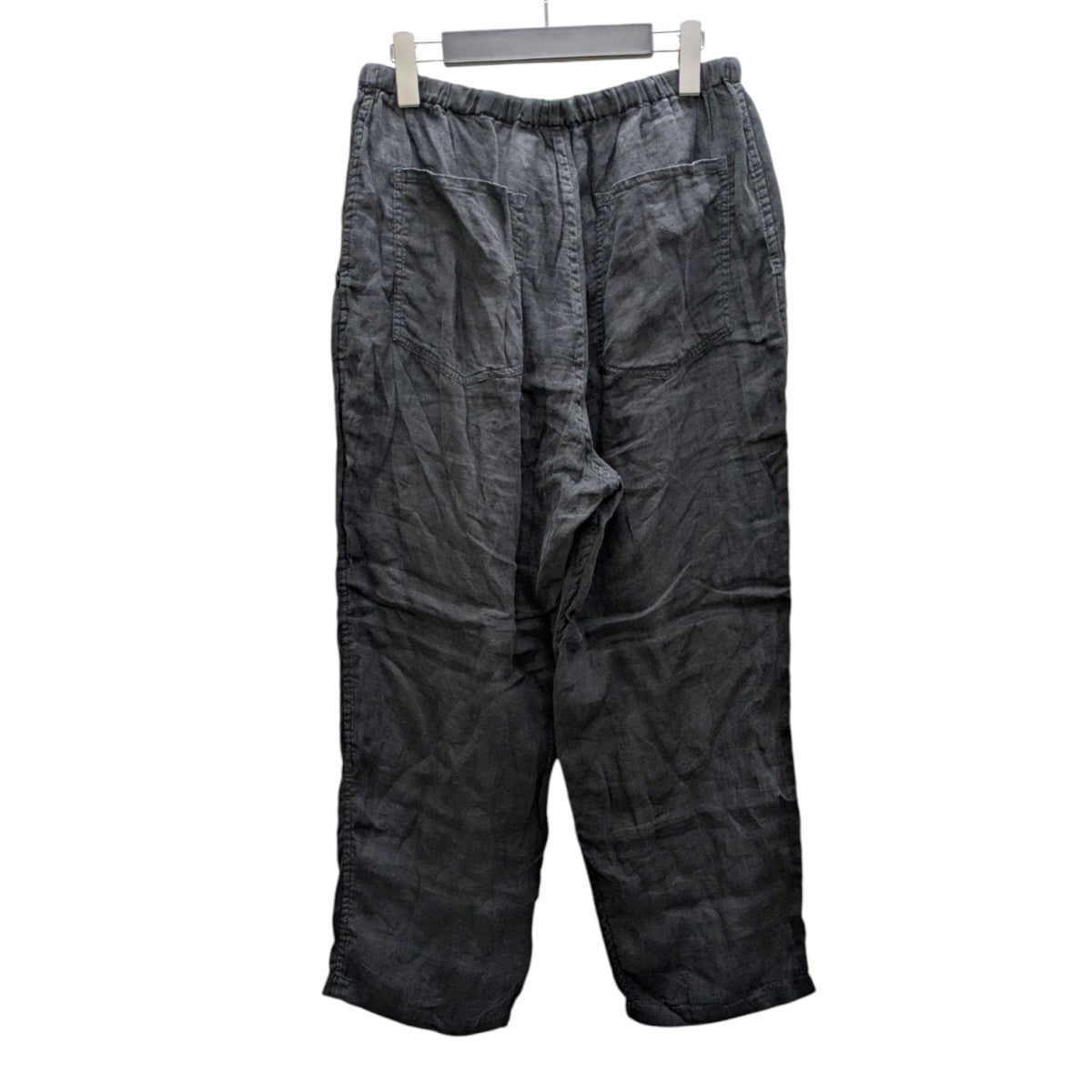 COMOLI(コモリ) リネンWクロス ドローストリングパンツ V01-03018