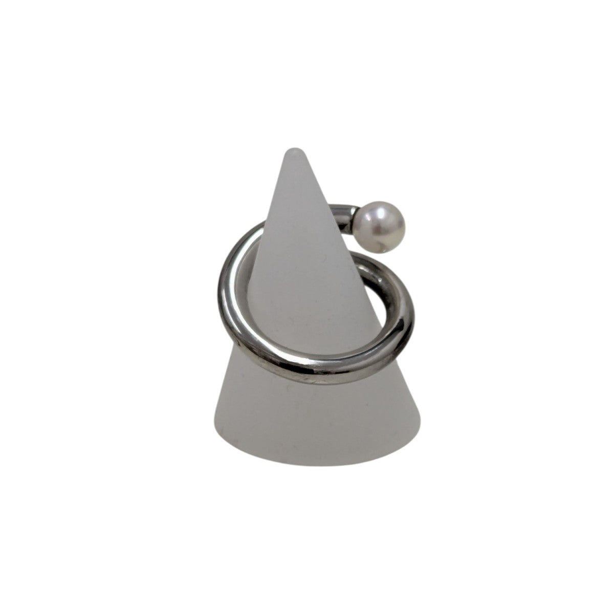 アクセサリー AMBUSH BARBELL RING AMBUSH(アンブッシュ) FIRE BARBELL RINGリング シルバー