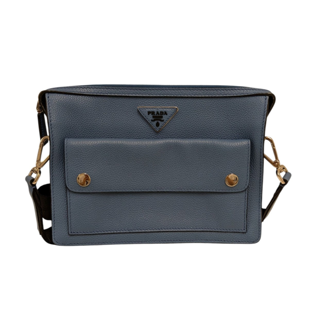 Prada 1BD378VOO62C6AF0002 関税送料込 関税込☆ PRADA ソフトサウンド ラージ レザー ショルダーバッグ