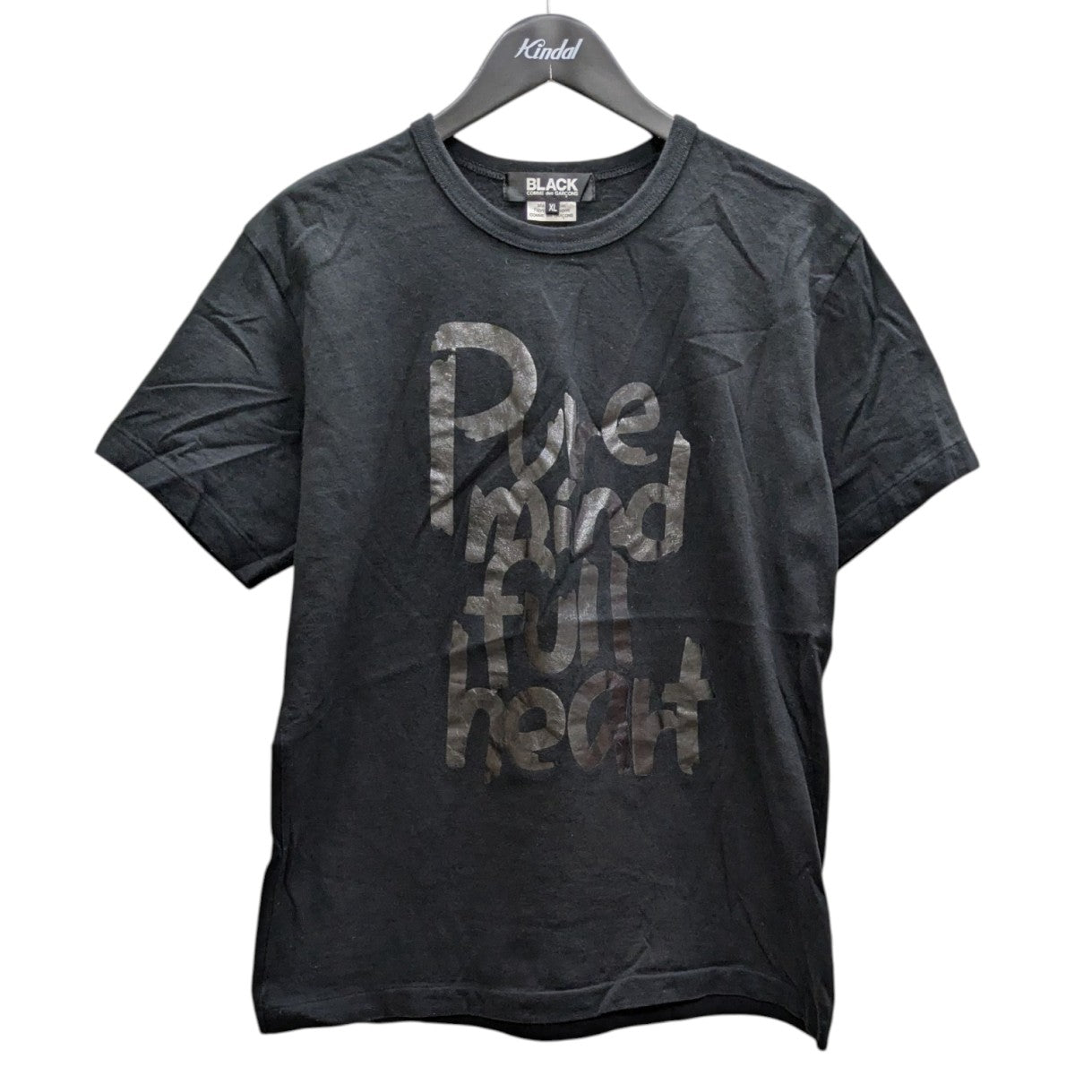 BLACK COMME des GARÇONS メッシュTシャツ M ホワイト ブラック コムデギャルソン オーバーサイズ メッシュTシャツ-白